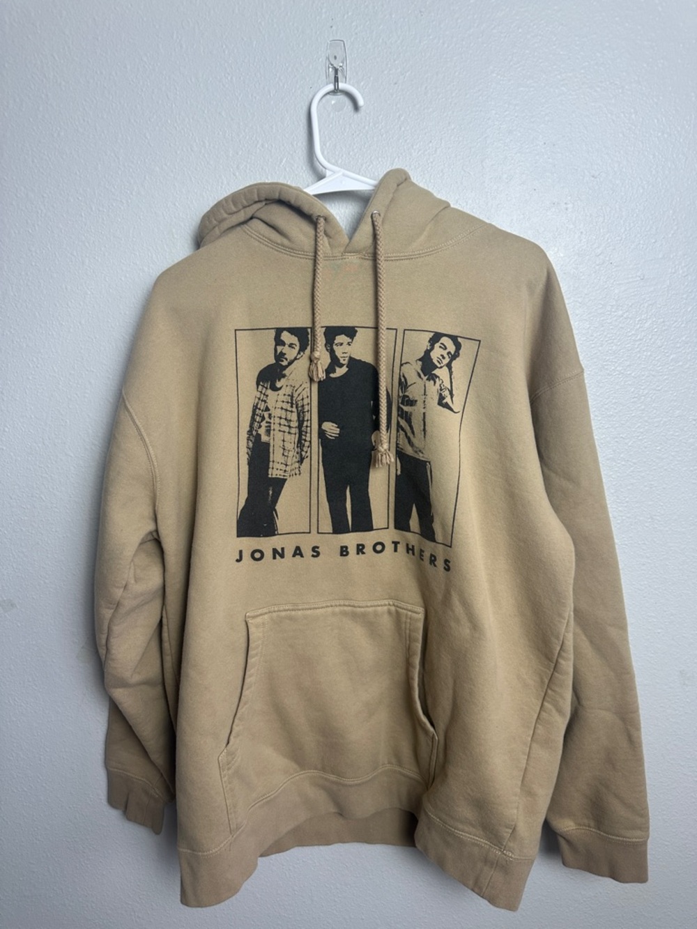 Jonas Brothers concert tour 2023 Beige Graphic Hoodie